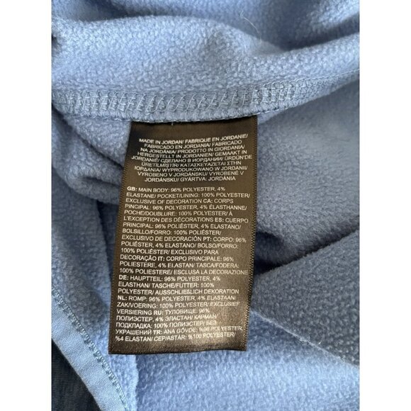 North Face Canyonlands 1/4 Zip Mens Fleece Sweatshirt size XL Blue Thermal - Picture 11 of 11
